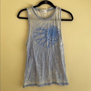 Soulcycle light purple tank top